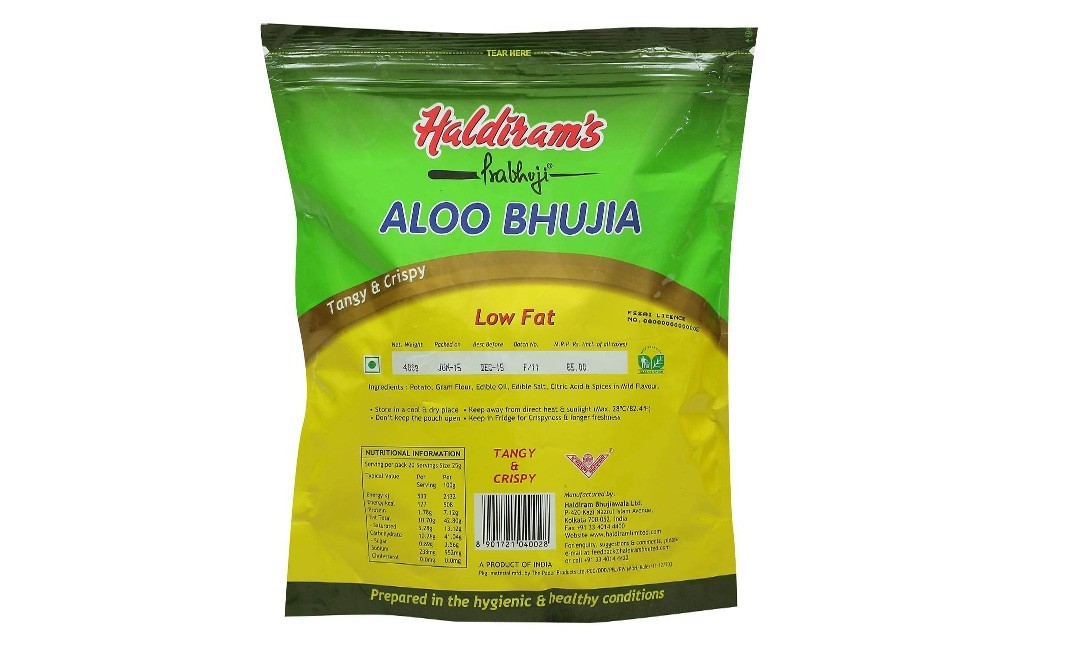 Haldiram's Prabhuji Aloo Bhujia    Pack  400 grams
